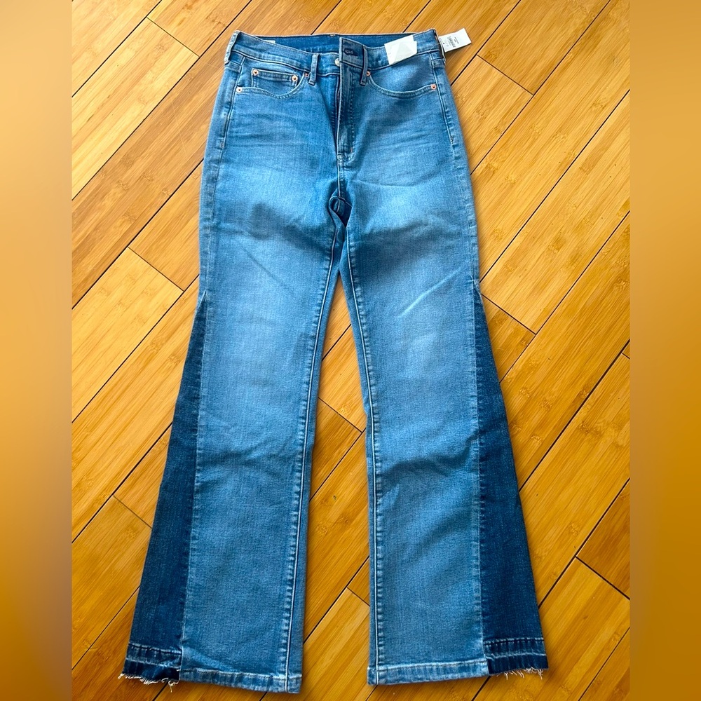 GAP High Rise 70s Flare Jeans